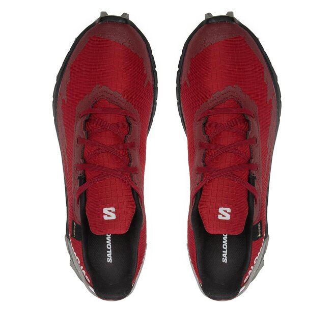Salomon Schuhe Salomon Alphacross 4 Gtx GORE-TEX 417228 26 V0 Biking Red/Black/Frost Gray