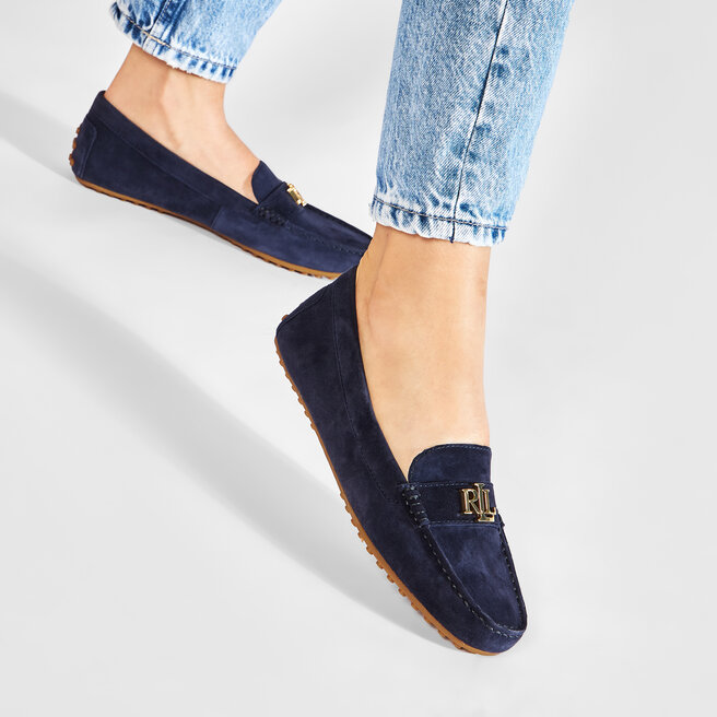 Lauren Ralph Lauren Mocasines Lauren Ralph Lauren Barmsbury 802821629004 Lauren Navy W/Gold Hw