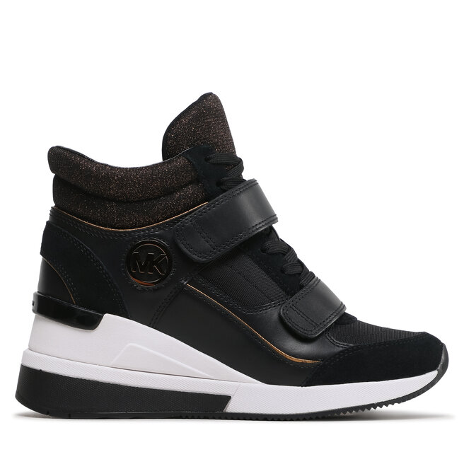 MICHAEL Michael Kors Sportcipő MICHAEL Michael Kors Gentry High Top 43F3GYFE3D Black/Bronze