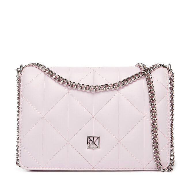 Torebka Calvin Klein Quilted Mini Chain Bag LV04F3321G Różowy -
