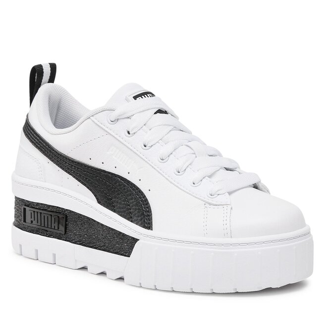 Puma Сникърси Puma Mayze Wedge Wns 386273 01 Puma White/Puma Black