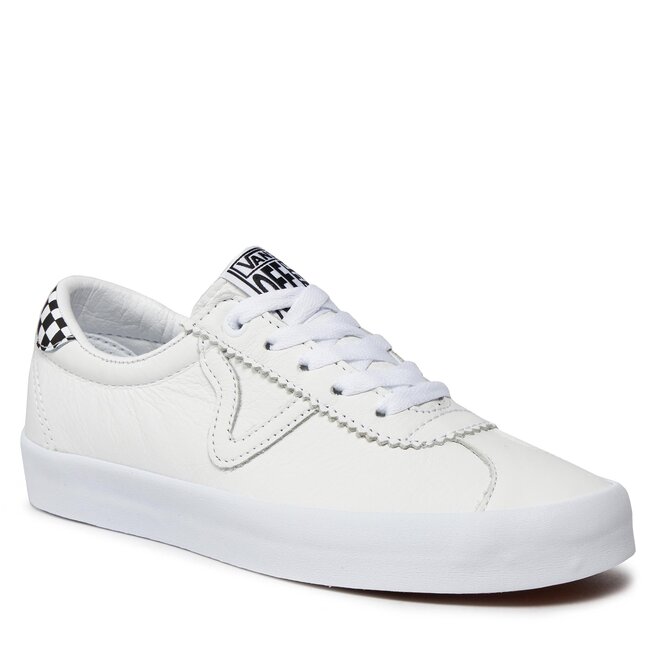Vans low cut white sales