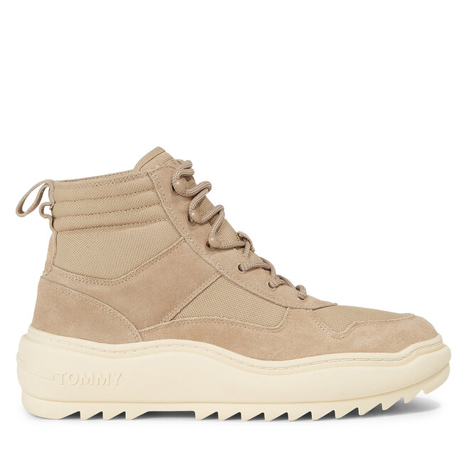 Trzewiki Tommy Jeans Tjm Mix Material Boot - Khaki