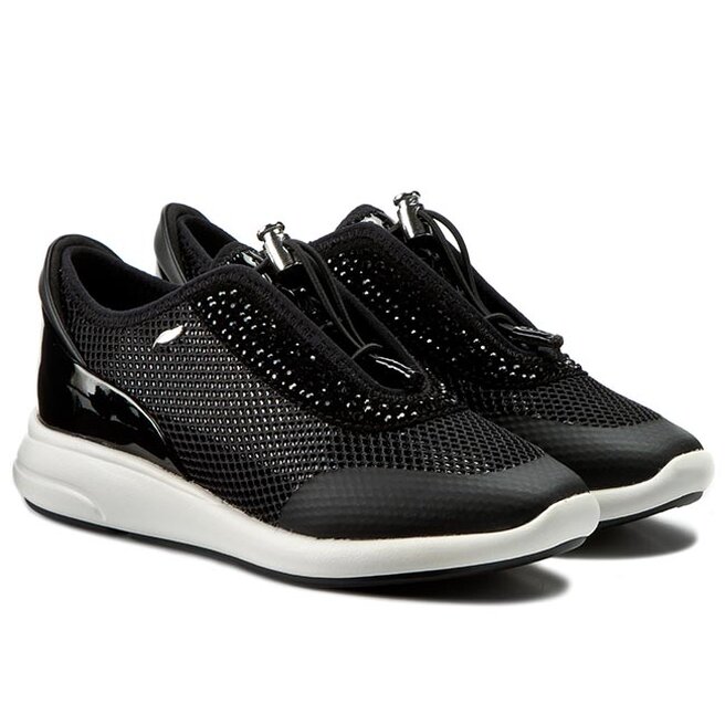Sneakers Geox D Ophira E D621CE 01402 C9999 Noir chaussures