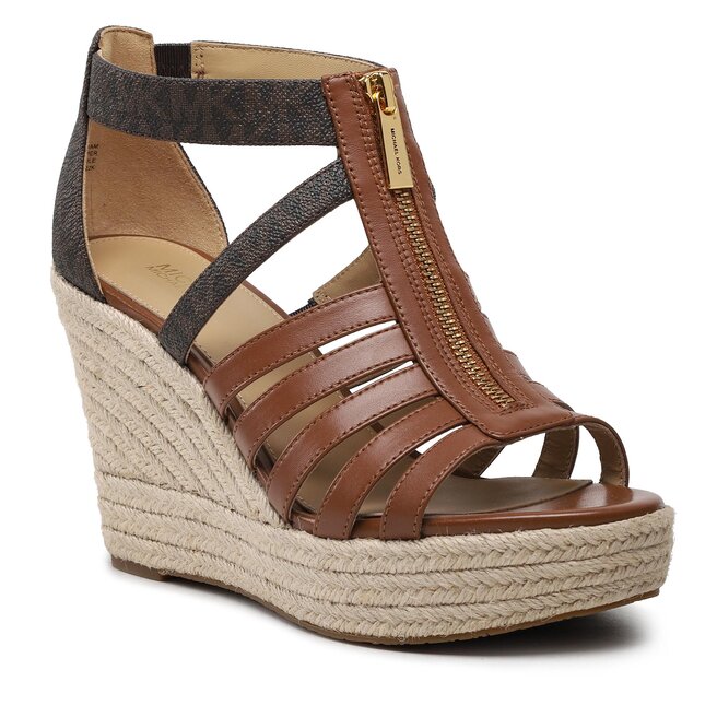 MICHAEL Michael Kors Еспадрили MICHAEL Michael Kors Bradley Wedge 40S3BYMS2B Brn/Luggage