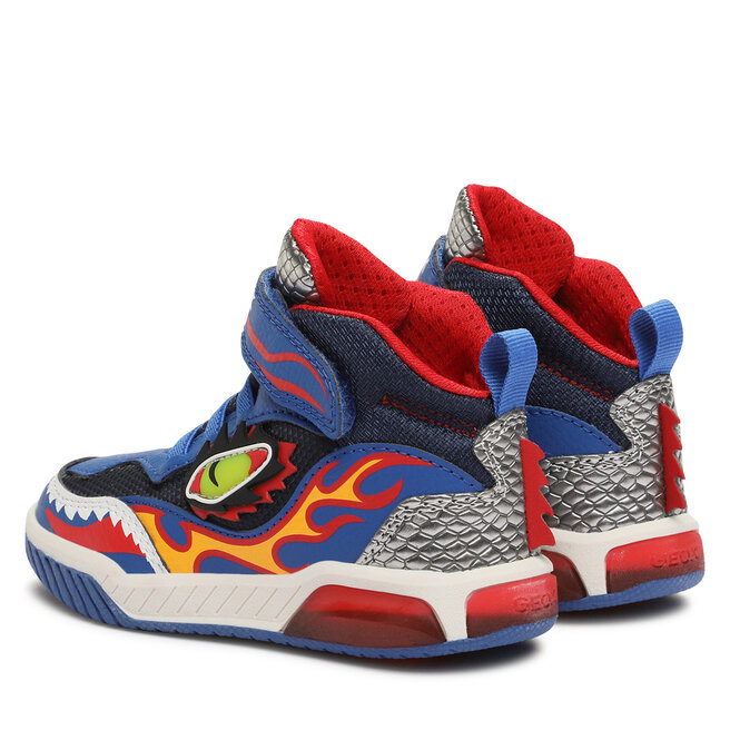 Geox Sportcipő Geox J Inek Boy J369CD 0FEFU C0833 M Royal/Red