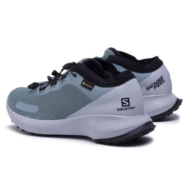 Παπούτσια Salomon Sense Feel Gtx W GORE-TEX 409667 20 W0 Lead/Pearl  Blue/Black • Www.epapoutsia.gr