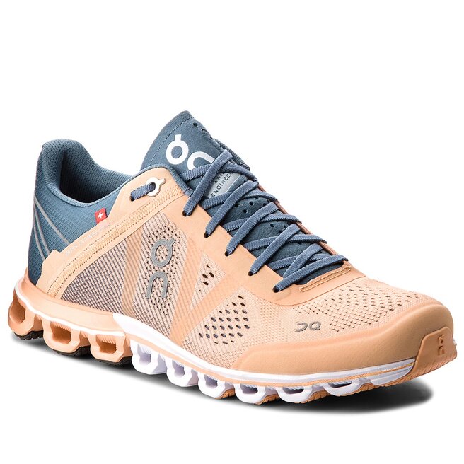 Buty On Cloudflow 000015 Almond Grey 1230 eobuwie .pl