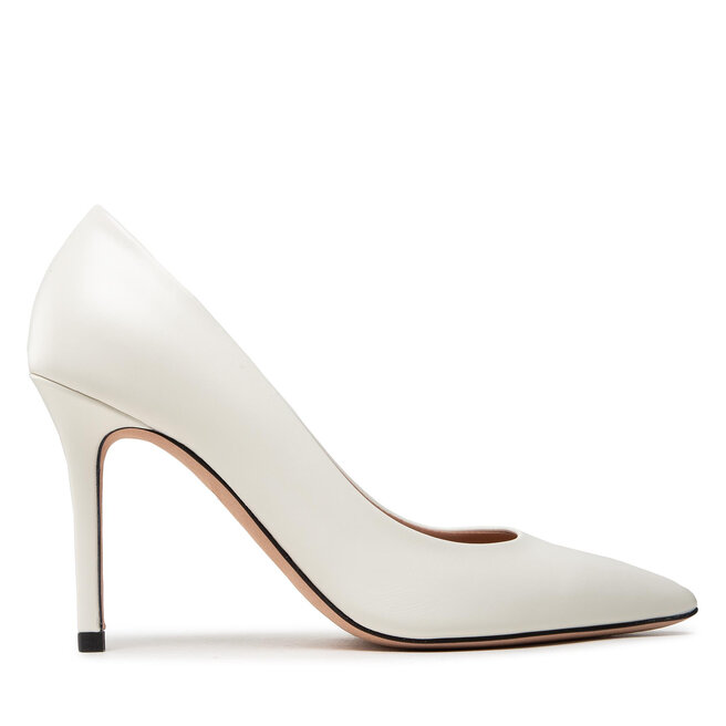 Boss Stilettos Boss Eddie Pump 90-C 50470445 10158393 01 Open White 114