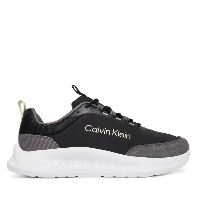 Sneakersy Calvin Klein Light Eva Runn Ess Laceup Ny-Su HM0HM02342 Czarny