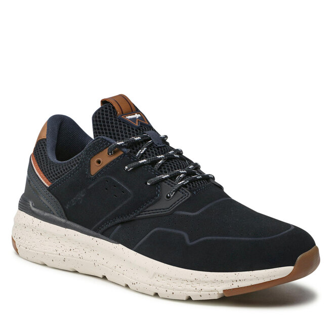 Sneakers Wrangler Pioneer Suede WM21111A Navy 016 016 imagine noua gjx.ro
