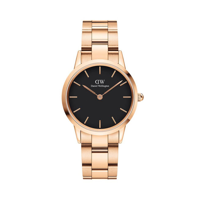 Laikrodis Daniel Wellington Link DW00100212 Gold Black eavalyne.lt