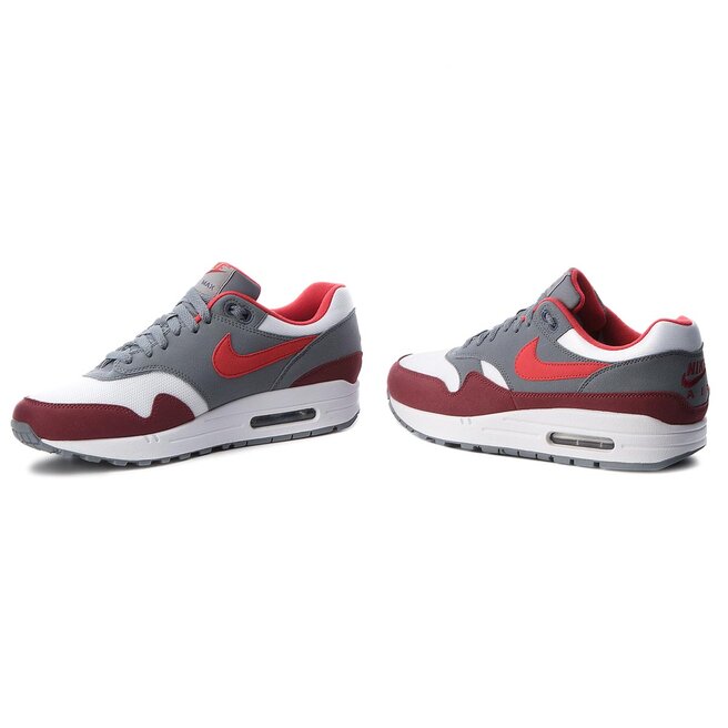 Pantofi Nike Air Max 1 AH8145 100 White University Red Cool Grey