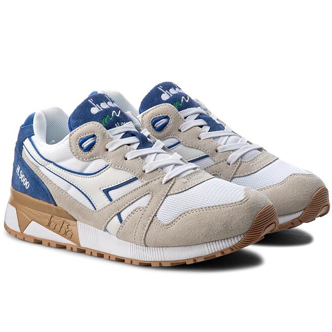 Diadora n9000 iii white cheap princess blue