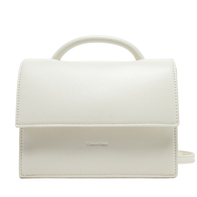 Torebka Calvin Klein Ck Linn Top Handle Crossbody - Écru