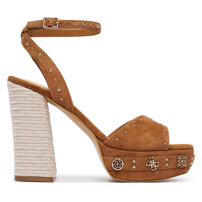 Sandały Guess FLJV2C SUE03 Brązowy jasny - kobiece