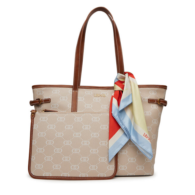 Torebka Liu Jo Ecs M Tote AA5095 - Beżowy