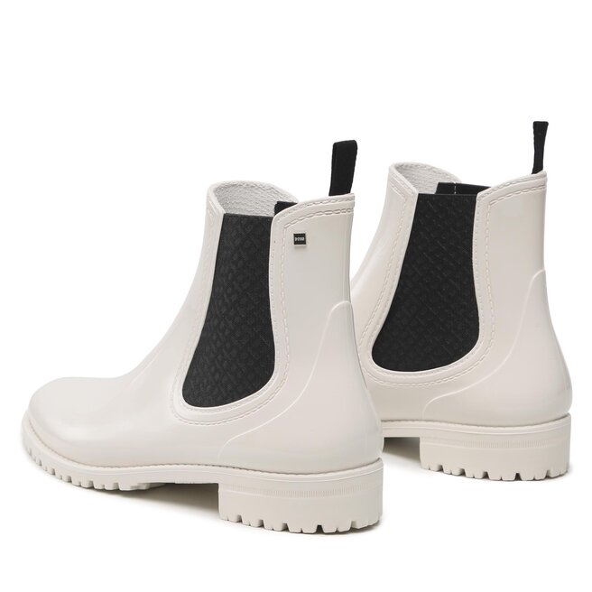Boss Cizme de cauciuc Boss Martha Bootie-Mn 50488742 10222177 01 Open White 001