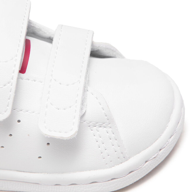 adidas Παπούτσια adidas Stan Smith Cf 1 FX7538 Ftwwht/Ftwwht/Bopink