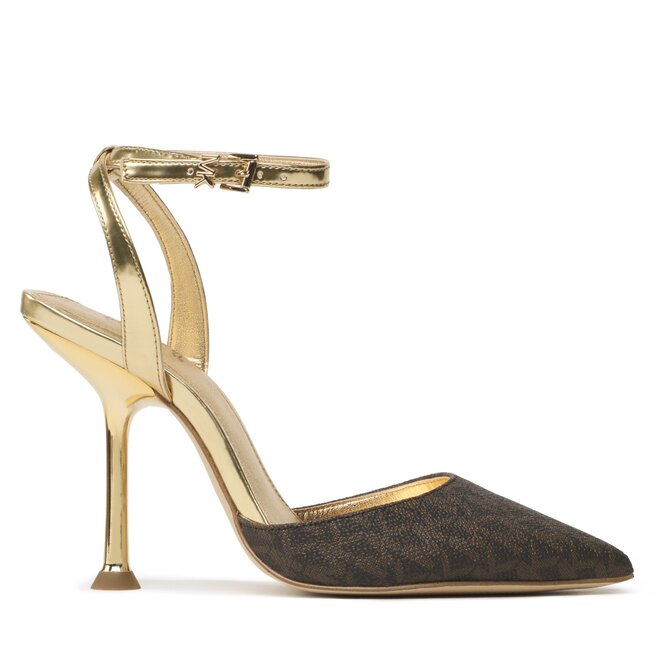 MICHAEL Michael Kors Sandali MICHAEL Michael Kors Imani Pump 40R3IMHP1B Brown/Gold