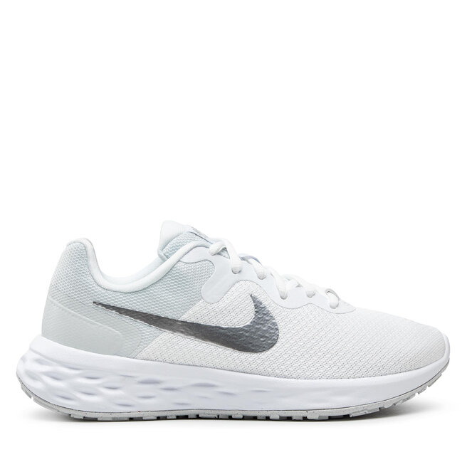 Buty do biegania Nike Revolution 6 Nn - 500 Biały