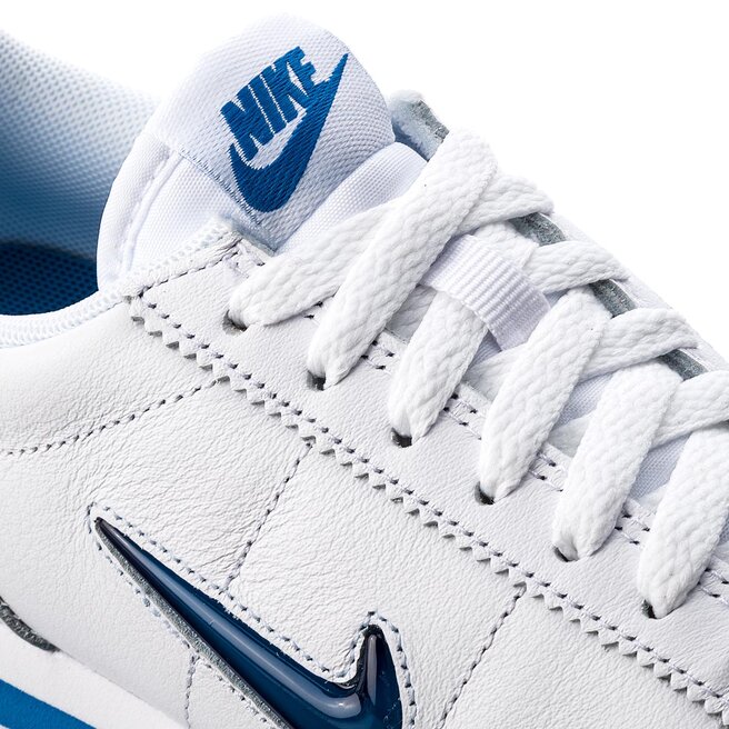 Nike Cortez Basic Jewel AA2145 101 White/Blue Jay • Www.zapatos.es