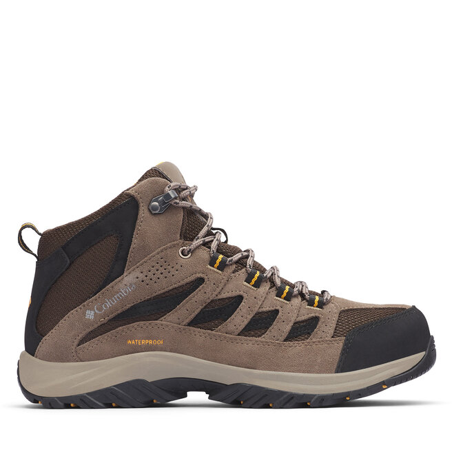 Trekkingi Columbia Crestwood Mid Waterproof - Brązowy