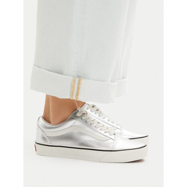 Tenisówki Vans Old Skool VN000E8WH271 Srebrny - kobiece