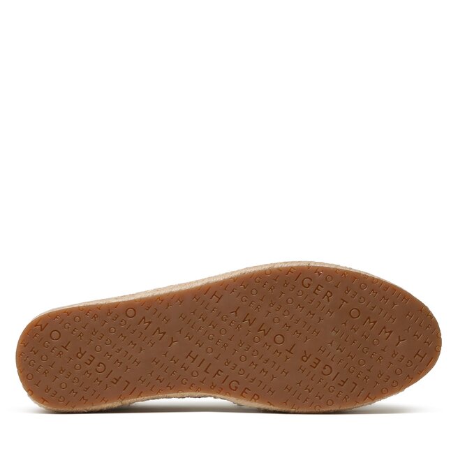 Tommy Hilfiger Espadrilles Tommy Hilfiger Th Woven Espadrille FW0FW07343 Sugarcane AA8