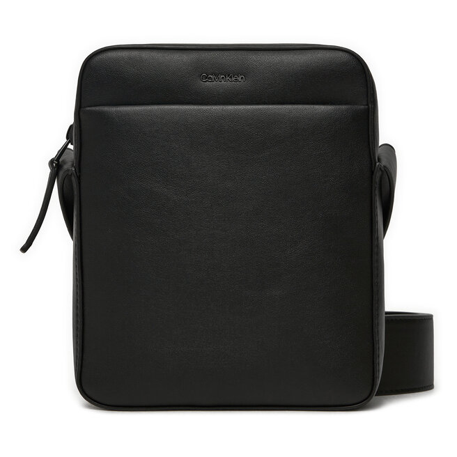Saszetka Calvin Klein Ck Refined Reporter - Czarny