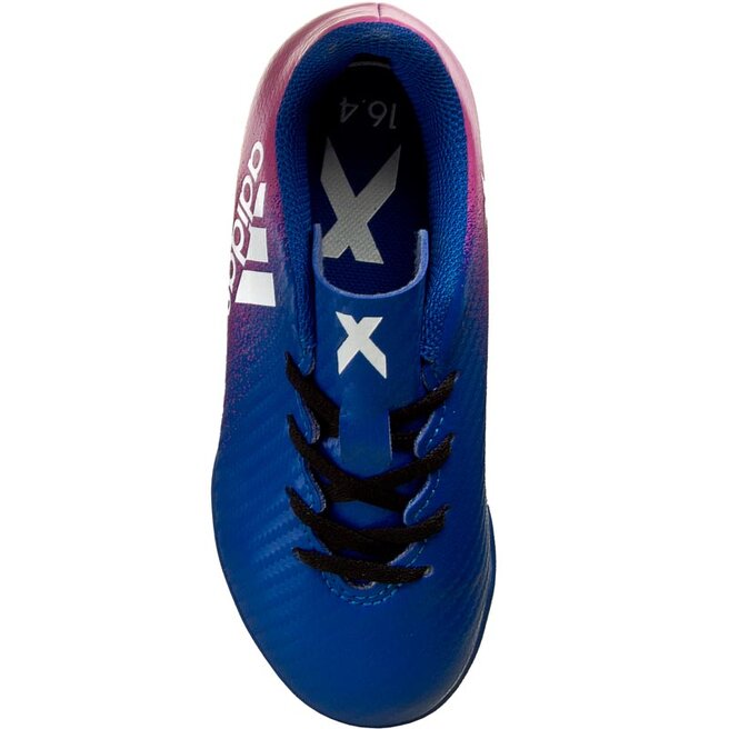 Vibrar Soledad Adicto Zapatos adidas X 16.4 Tf J BB5725 Blue/Ftwwht/Shopin • Www.zapatos.es