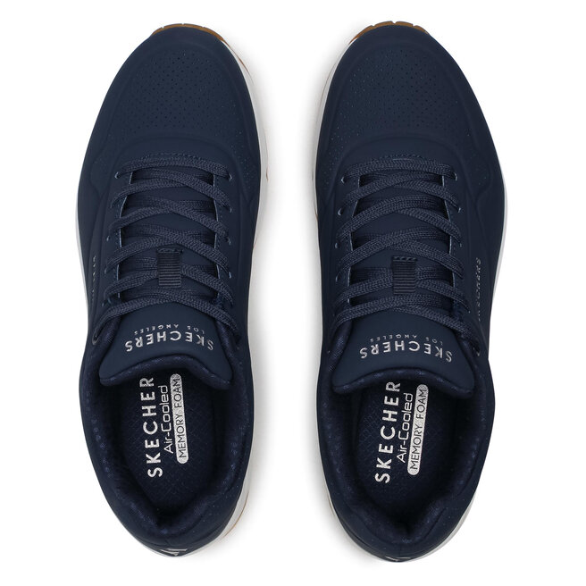 skechers uno navy