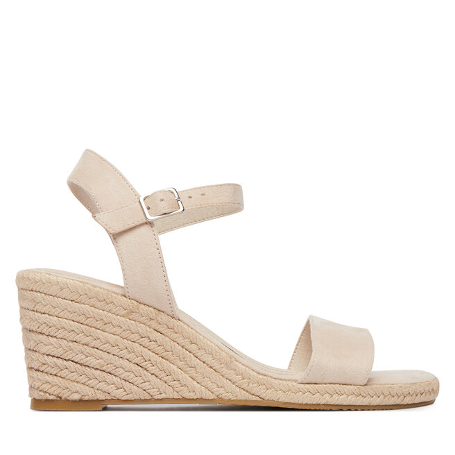 Espadryle Tamaris 1-28300-42 Beżowy - kobiece