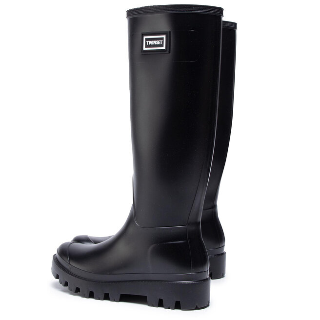 TWINSET Gummistiefel TWINSET Rain Boot 202tcp21 Nero 00006