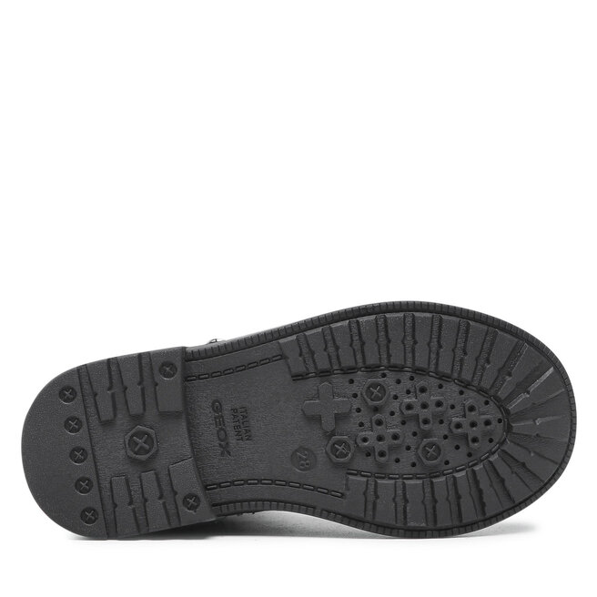 Geox Čižmy Geox J Eclair G. H J169QH 054FU C9999 S Black