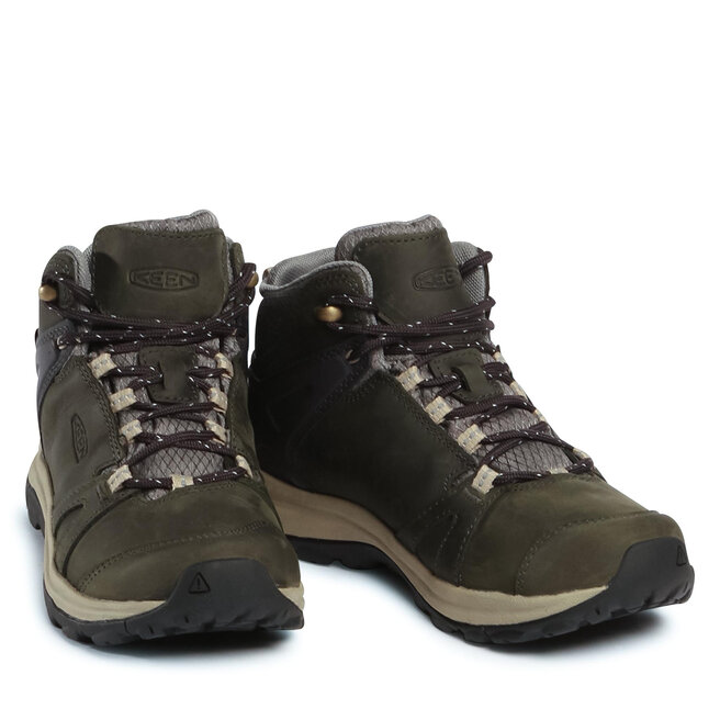 Keen Bakancs Keen Terradora II Leather Mid Wp 1023730 Magnet/Plaza Taupe