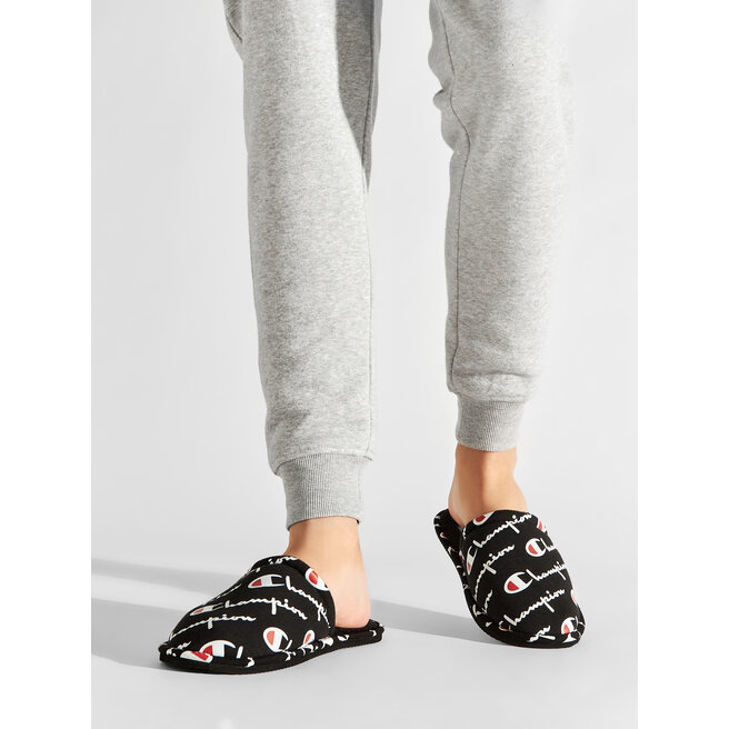 Champion Papuci de casă Champion Slide Sleepover Script S21762-CHA-KK001 Nbk