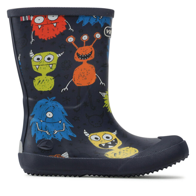 Viking Gumicsizma Viking Indie Print 1-60120-550 Navy/Multi