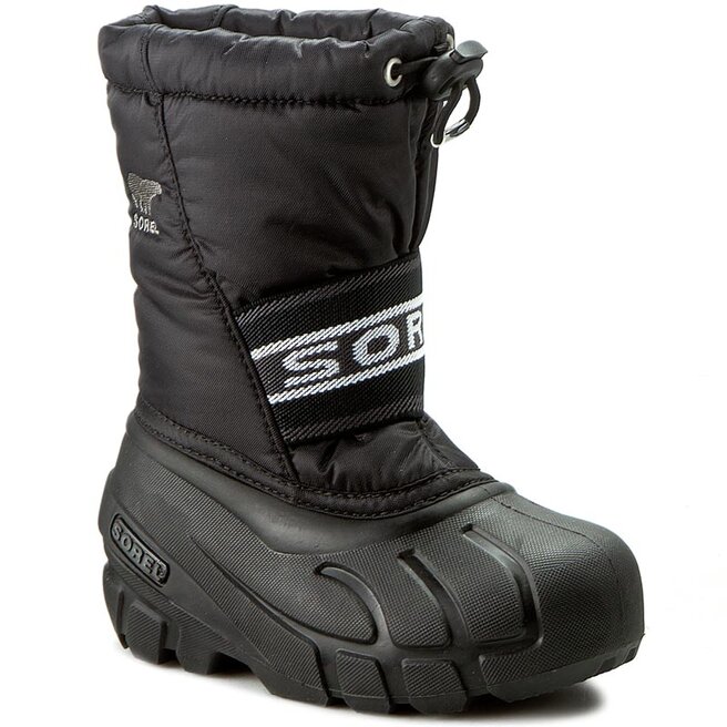 Sorel Sniego batai Sorel Childrens Cub NC1881 Black 011