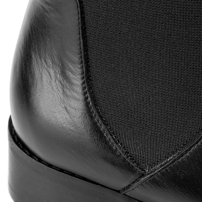Sagan Botki Sagan 2747 Czarne Lico