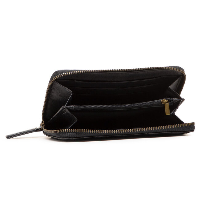 Kurt Geiger Nagy női pénztárca Kurt Geiger K Zip Around Wallet Eagle 1803000109 Black