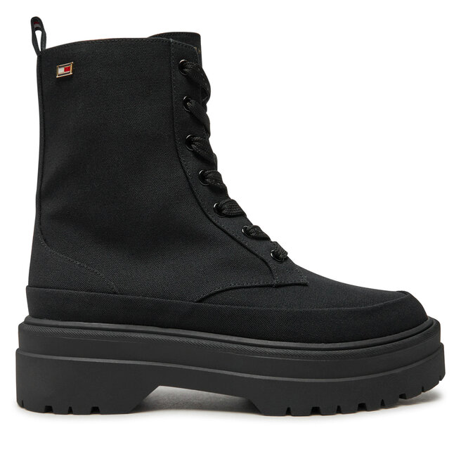 Botki Tommy Hilfiger - Czarny