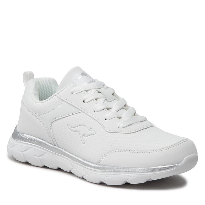 Sneakers KangaRoos Kn-Pia 39333 000 0002 White/Silver 000 imagine noua