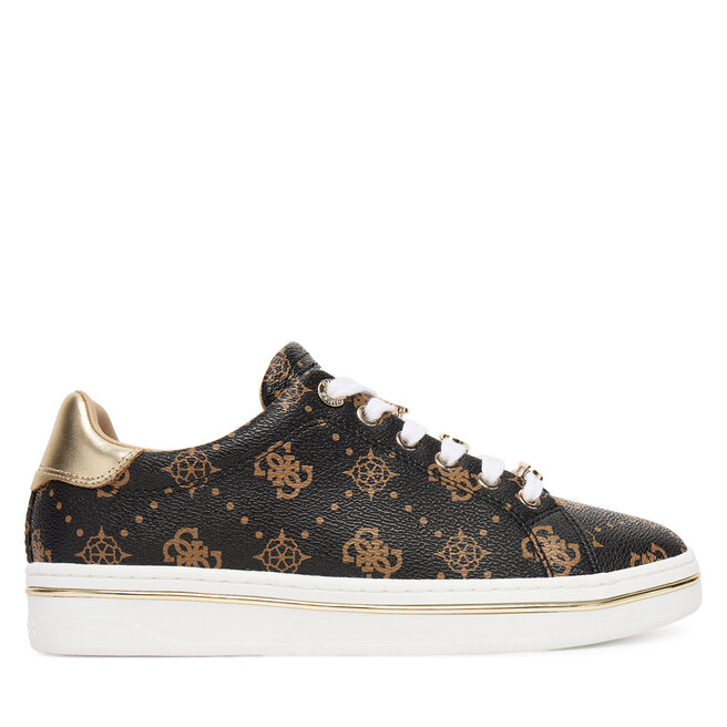 Sneakersy Guess FLTSS3 - Brązowy