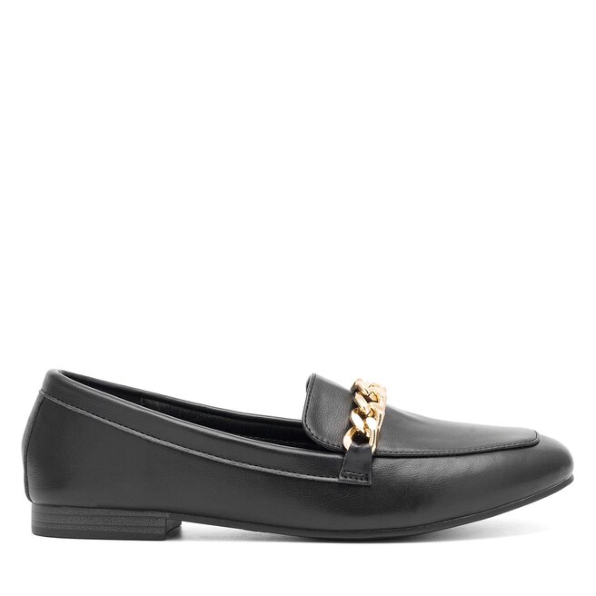 Loafersy DeeZee JUTTE WS5560-13 Czarny - kobiece