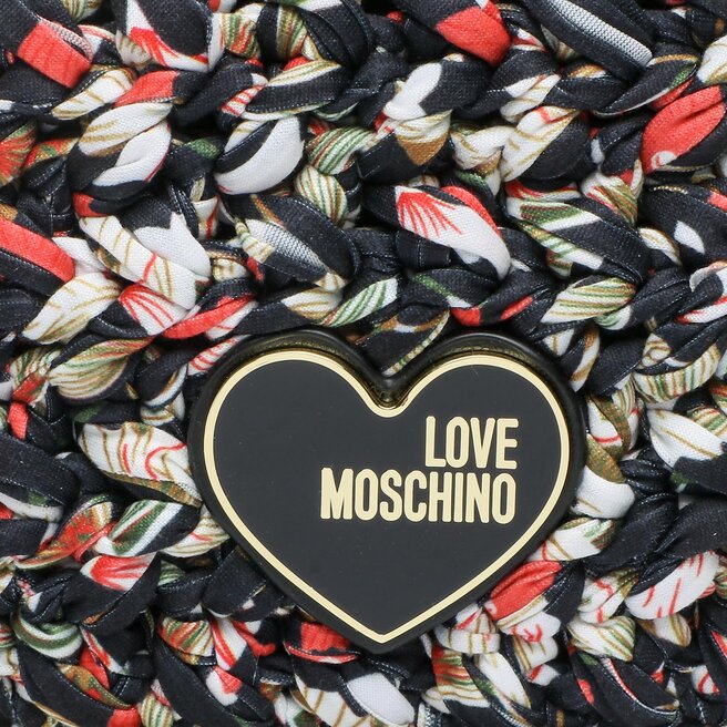 Bolso LOVE MOSCHINO JC4235PP0GKL100A Black Red White KogiironShops