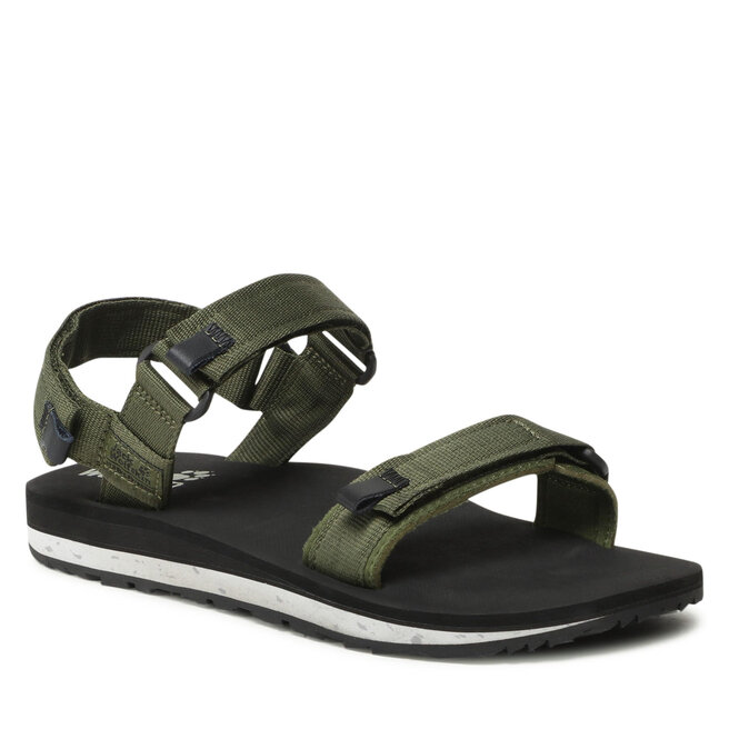 Jack Wolfskin Sandali Jack Wolfskin Outfresh Sd M 4039441 Khaki/Black