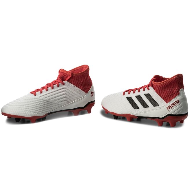 Buty adidas Predator 18.3 Fg CM7667 Ftwwht/Cblack/Reacor | eobuwie.com.pl