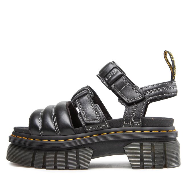 Sanda y Dr. Martens Ricki 3 Strap Sandal 27763001 Black eobuwie
