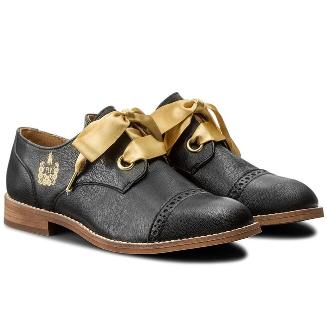 Oxford Schuhe Fly London Dwellfly P144183000 Black eschuhe
